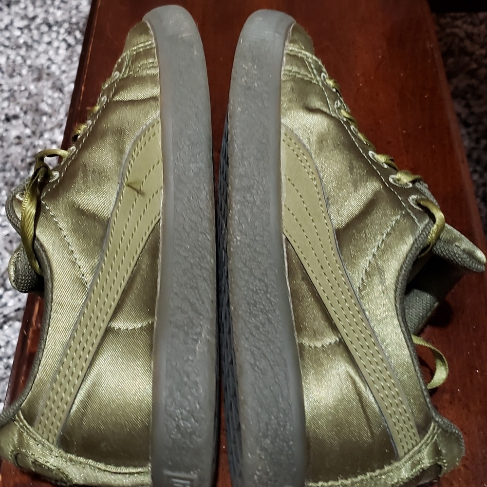COPY - 3/$8 Satin Pumas🌟Little Girls🌟Fairly New